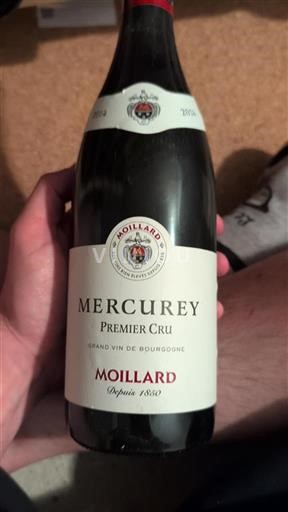 Burgundy Mercurey Premier Cru Moillard 2014