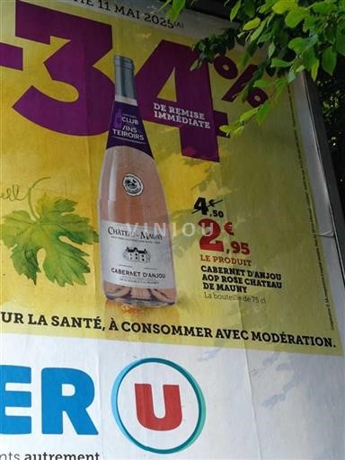 Vallée de la Loire Cabernet-d'anjou Château Mauny Non Millésimé