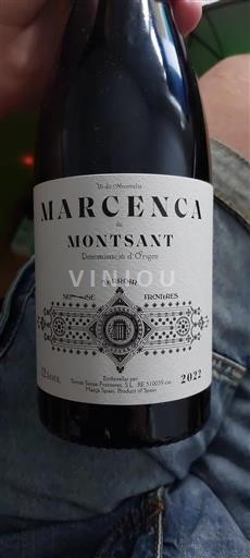 Catalogna Montsant Terroir Sense Fronteres MARCENCA 2022