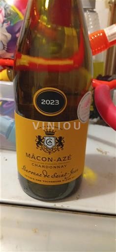 Bourgogne Mâcon och Mâcon-Villages Baronne de Saint Jean 2023