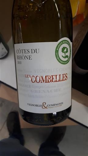 Rona dolina Côtes-du-Rhône Vignobles & Compagnie Les Combelles 2021