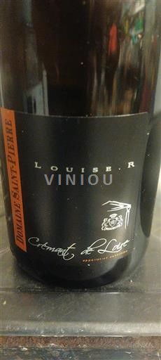 Vallée de la Loire Crémant-de-loire Domaine Saint-Pierre Louise R Non Millésimé