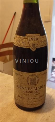 Bourgogne Bonnes-mares Grand Cru Domaine Drouhin-Laroze 1990