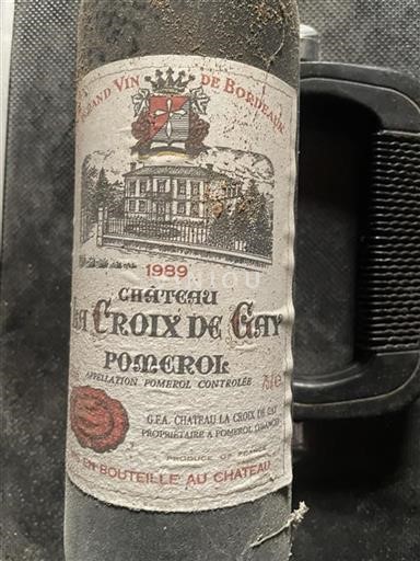 Bordeaux Pomerol Château La Croix de Gay 1989