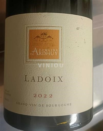 Bourgogne Ladoix Domaine Ardhuy 2022