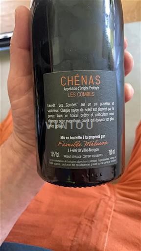 Beaujolais Chénas Famille Mélinon Les Combes 2022