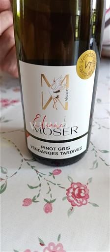 Elzas Vendanges Tardives Eliane Moser 2007