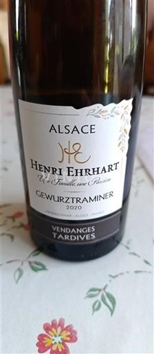 Elzas Gewurztraminer Vendanges Tardives Henri Ehrhart 2020