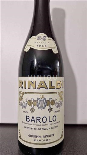 Piedmont Barolo Giuseppe Rinaldi Cannubi S. Lorenzo - Ravera 2009