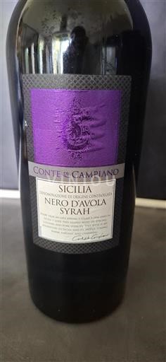 Sicily Conte di Campiano 2019