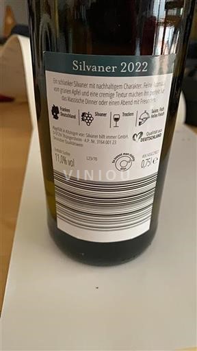 Franken Não especificado Silvaner hilft immer GmbH Silvaner 2022