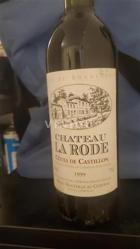 Bordéus Não especificado Château La Rode 1999