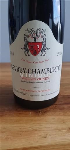 Borgogna Gevrey-Chambertin Geantet-Pansiot Vieilles Vignes 2014
