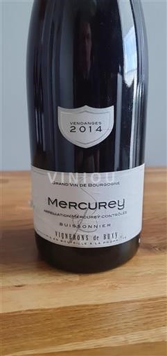 Bourgogne Mercurey Vignerons de Buxy Buissonnier 2014