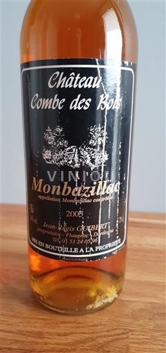 Zuidwest-Frankrijk Monbazillac Château Combe des Bois 2005