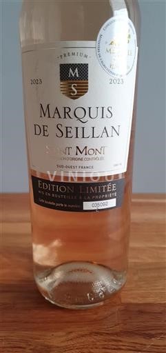 Sudoeste Saint-Mont Marquis de Seillan Édition Limitée 2023