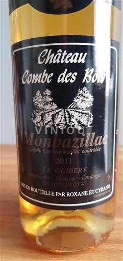 Zuidwest-Frankrijk Monbazillac Château Combe des Bois 2011
