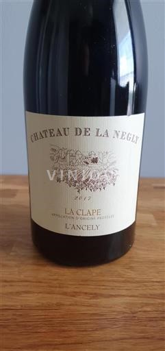 Linguadoca La Clape Château La Negly L'Ancely 2017
