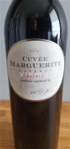 Sud-Ouest Cahors Château Lagrezette Marguerite 2016