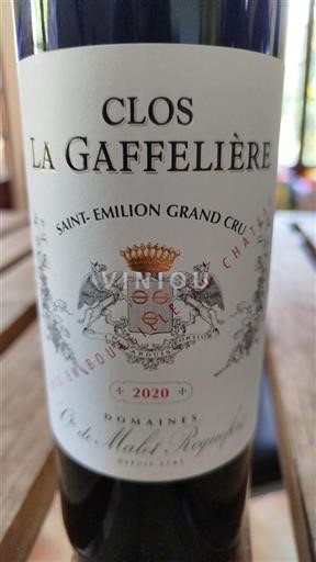 Bordeaux Saint-Émilion Grand Cru Clos La Gaffelière 2020