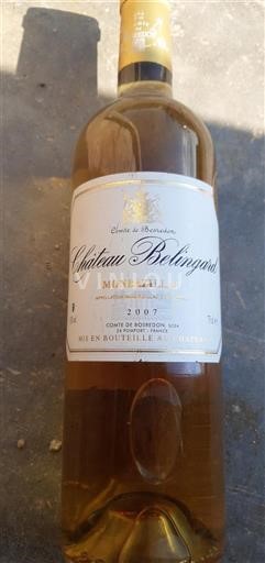 Vin Blanc moelleux Château Bélingard 2007 France Sud-Ouest Monbazillac AOC
