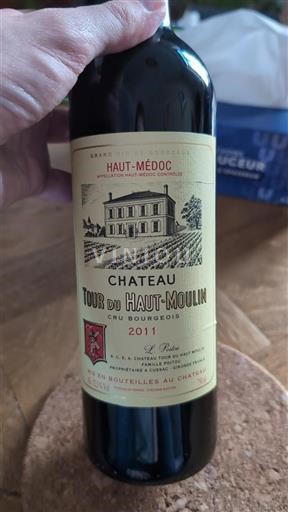 Burdeos Haut-Médoc Cru Bourgeois Château Tour du Haut-Moulin 2011