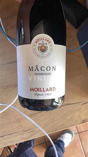 Bourgogne Mâcon et mâcon-villages Moillard NauRouze 2023