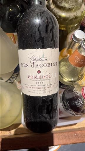 Bordeaux Pomerol Château Des Jacobins 2004