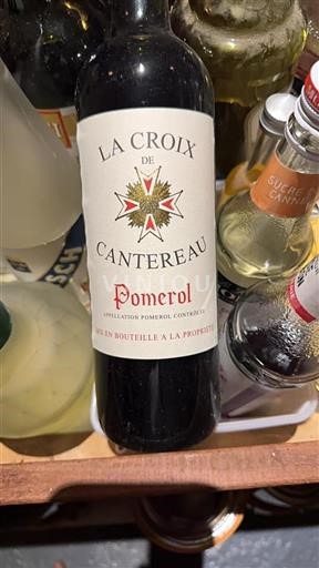 Bordeaux Pomerol La Croix de Cantereau 2016