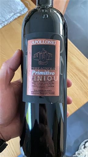 Apulia Wines Unspecified Apollonio Terragnolo 2021
