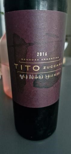 Mendoza Vale de Uco Zuccardi Tito 2016