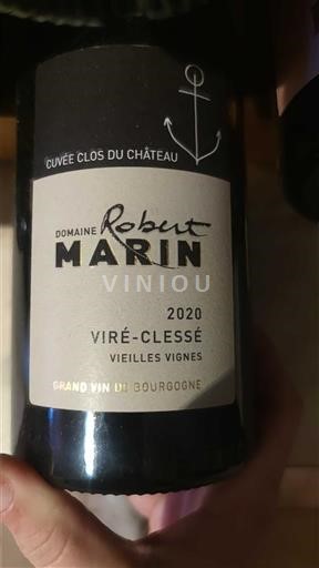 Bourgondië Viré-Clessé Domaine Robert Marin Clos du Château 2020