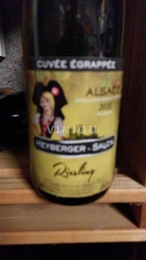 Alsacia Grand Cru Heyberger-Saech Égrappé Sin añada