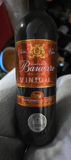Südwestfrankreich Fronton Château Baudare Vieilles Vignes 2016