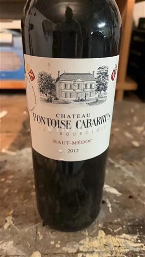 Bordeaux Haut-Médoc Cru Bourgeois Château Pontoise Cabarrus 2012