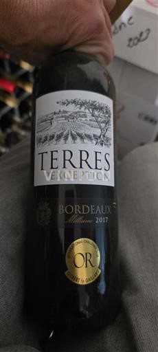 Bordeaux Terres Exception 2017