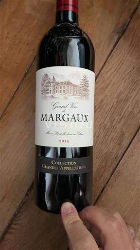 Bordeaux Margaux Grandes Appellations 2016