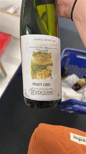 Alsace Alsace Grand Cru Grand Cru Jean-Bernard Weinzorn Florimont 2012