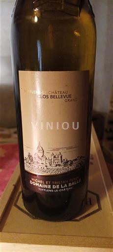 Vaud Ni doloceno Grand Cru Domaine La Balle Clos Bellevue Neleten.