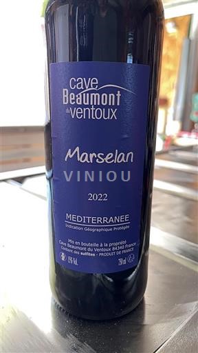Provence, Lage Rhône-vallei, Corsica Middellandse Zee Cave Beaumont du Ventoux Marselan 2022