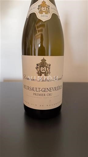 Vin Blanc sec Meursault-Genevri%c3%a8res Domaine Latour-Giraud 2016 France Bourgogne Meursault AOC Premier Cru
