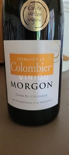 Beaujolais Morgon Domaine Le Colombier Vieilles Vignes 2022