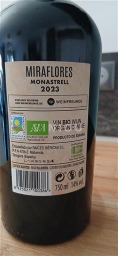 Aragonia Määrittelemätön Miraflores 2023