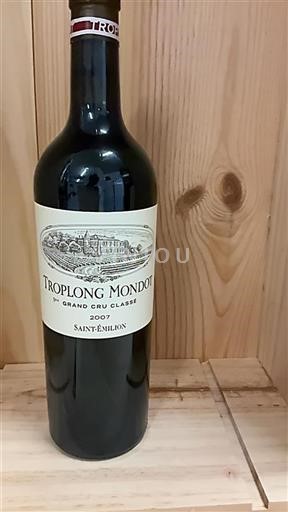Bordeaux Saint-Émilion Grand Cru Troplong Mondot 2007