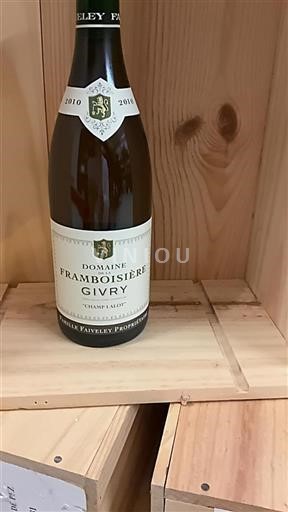 Borgogna Givry Domaine La Framboisière Champ Lalot 2010