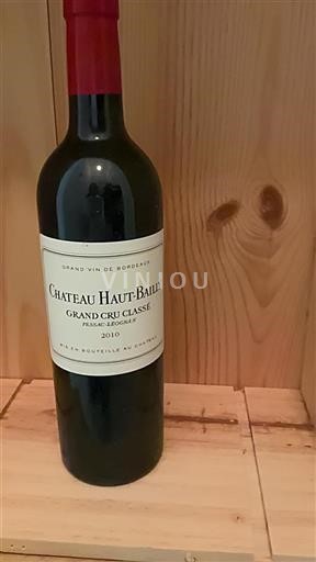Bordeaux Pessac-Léognan Grand Cru Classé Haut-Bailly 2010