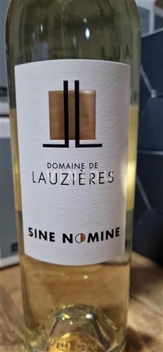 Provence Domaine Lauzières Sine Nomine 2022