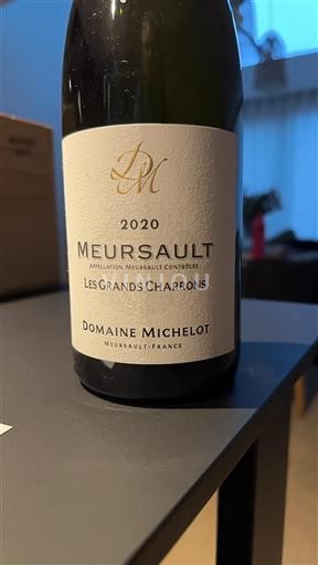 Burgundija Meursault Domaine Michelot Les Grands Charrons 2020