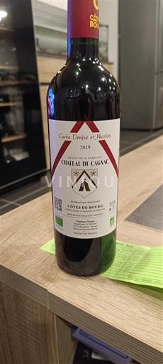 Bordeaux Côtes-de-bourg Château Cagnac Denise et Nicolas 2019