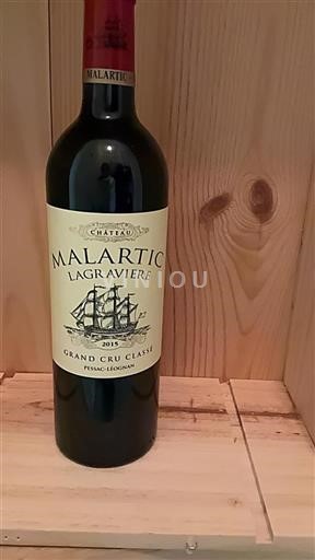 Bordeaux Pessac-Léognan Grand Cru Classé Malartic-Lagravière 2015
